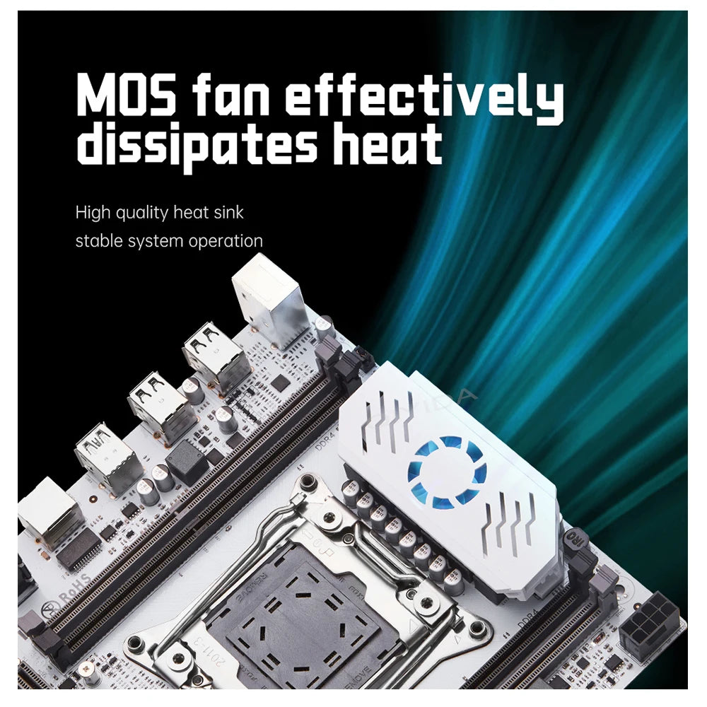 LGA 2011-3 X99 Motherboard with DDR4 & M.2 Slot by HitMyNeed