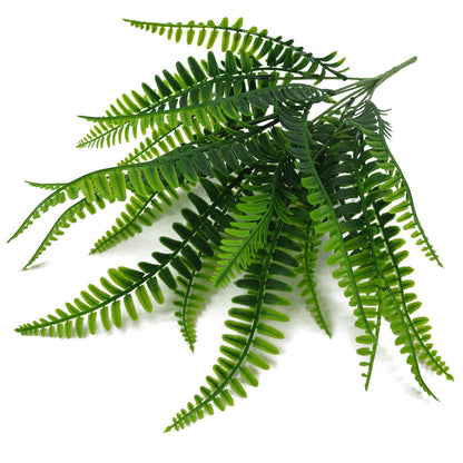 Lifelike Artificial Fern Leaves Spray 42cm by HitMyNeed