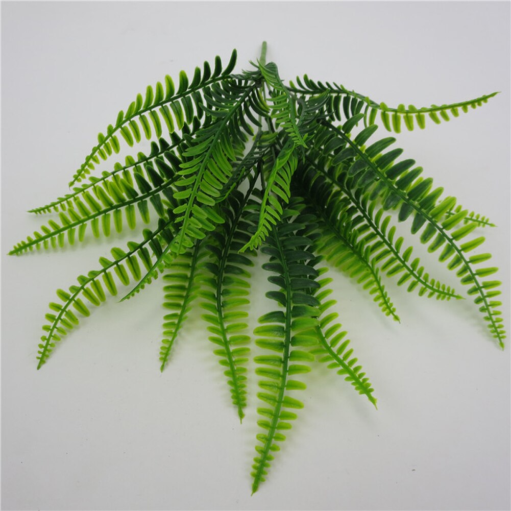 Lifelike Artificial Fern Leaves Spray 42cm by HitMyNeed
