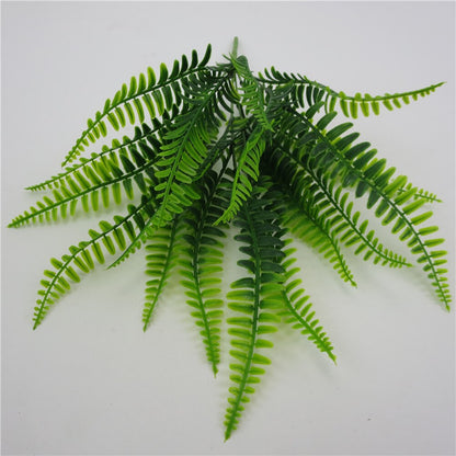Lifelike Artificial Fern Leaves Spray 42cm by HitMyNeed