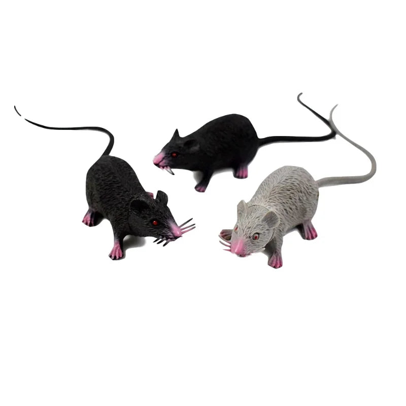 Lifelike Fake Rat Prank Toy for Halloween & Jokes by HitMyNeed