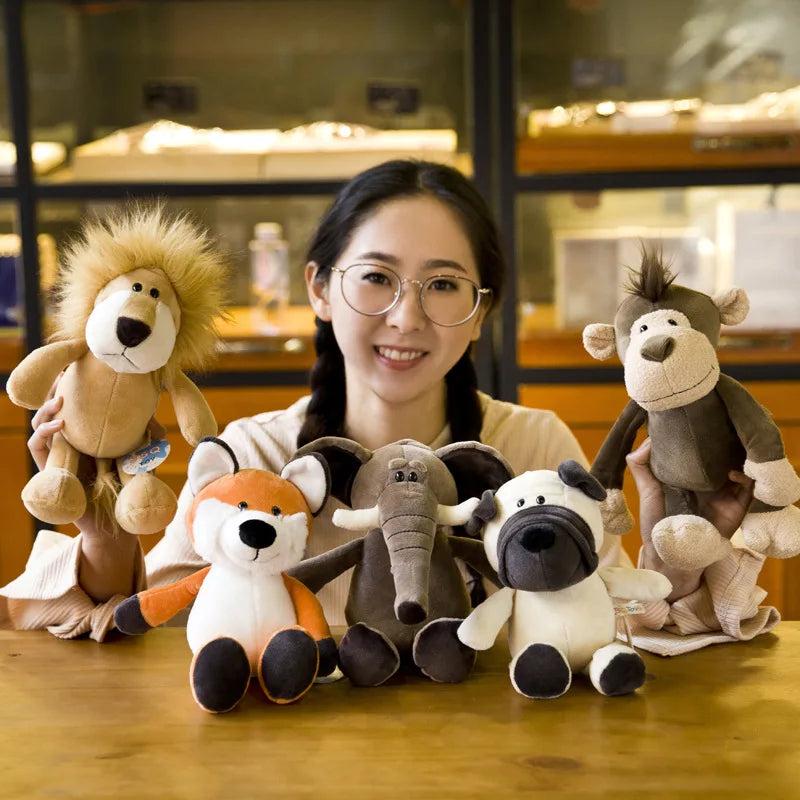 Lifelike Forest Animal Plush Toys 25cm by HitMyNeed