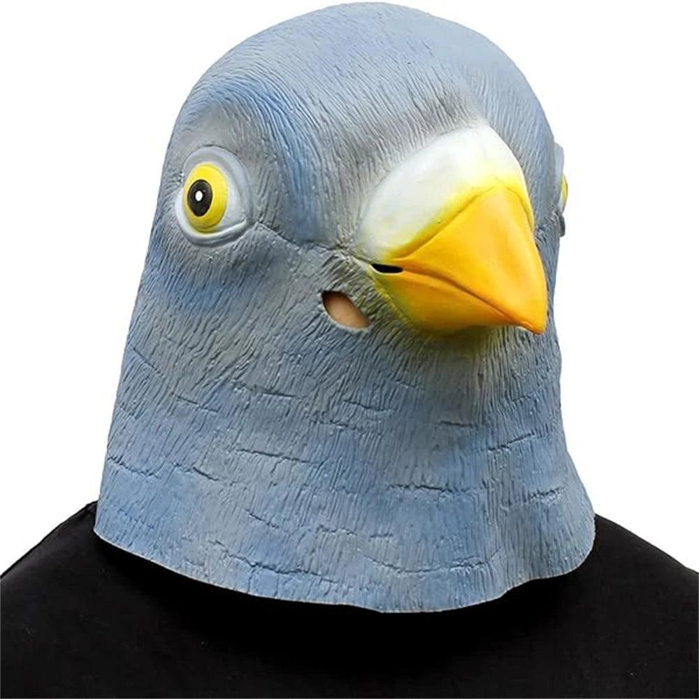 Lifelike Pigeon Latex Full Head Mask for Cosplay by HitMyNeed