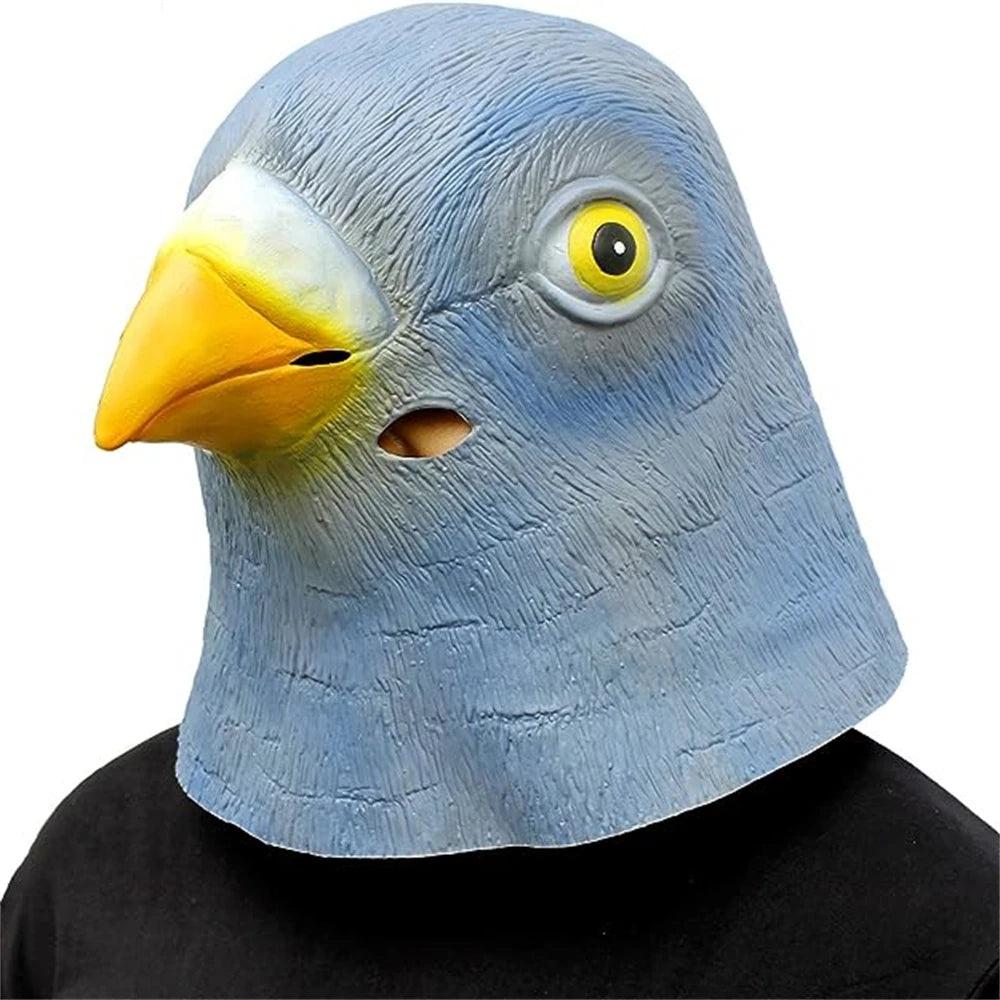Lifelike Pigeon Latex Full Head Mask for Cosplay by HitMyNeed