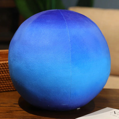 Lifelike Solar System Planet Plush Throw Pillows neptune-haiwang about-15-17cm by HitMyNeed