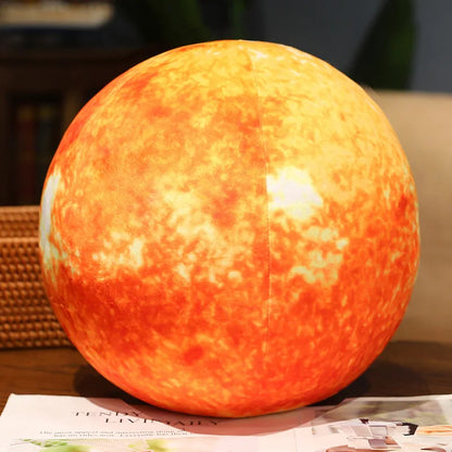 Lifelike Solar System Planet Plush Throw Pillows sun about-15-17cm by HitMyNeed