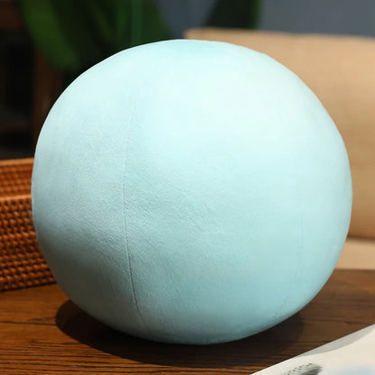 Lifelike Solar System Planet Plush Throw Pillows uranus-tianwang about-15-17cm by HitMyNeed