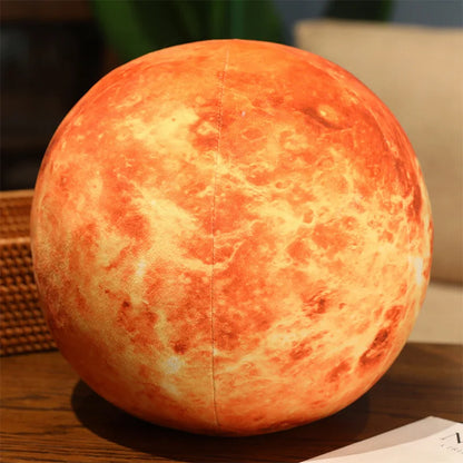 Lifelike Solar System Planet Plush Throw Pillows venus-jin about-15-17cm by HitMyNeed
