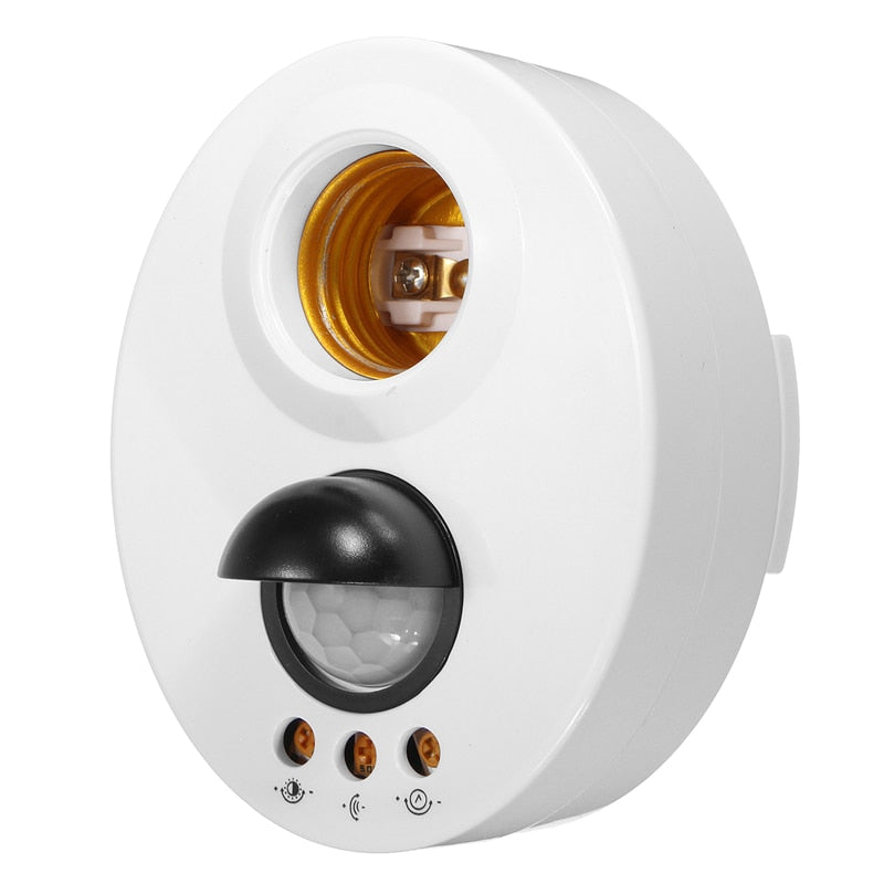 Light Socket Motion-Sensing Bulb Holder by HitMyNeed