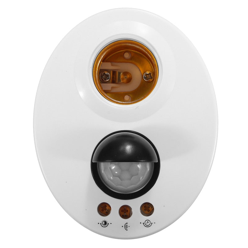 Light Socket Motion-Sensing Bulb Holder by HitMyNeed