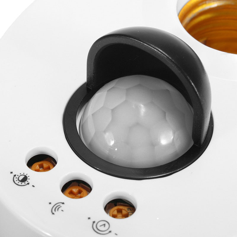 Light Socket Motion-Sensing Bulb Holder by HitMyNeed