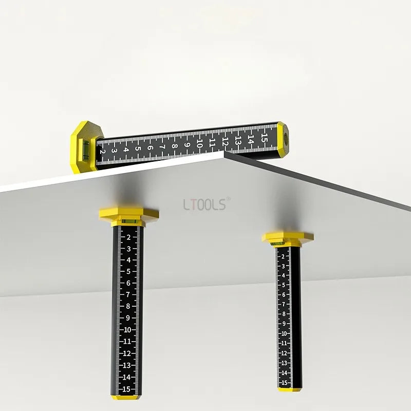 Light Steel Keel Ceiling Leveling Ruler with Gradienter by HitMyNeed