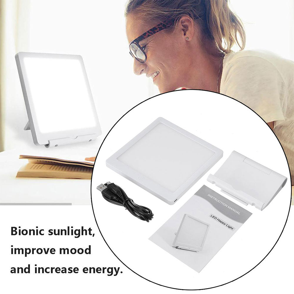 Light Therapy Lamp with Adjustable Brightness by HitMyNeed