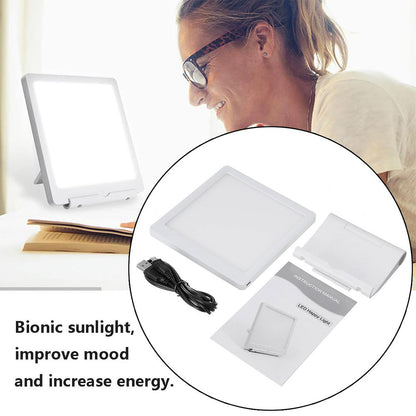 Light Therapy Lamp with Adjustable Brightness by HitMyNeed
