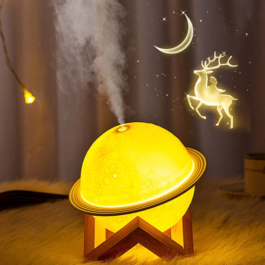 Light Up 200ml Planet Humidifier with LED Night Light by HitMyNeed