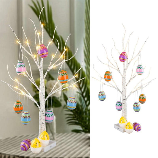 Light Up 24 LED Easter Twig Tree, 60cm by HitMyNeed