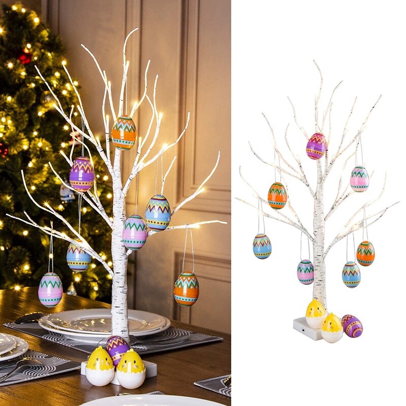 Light Up 24 LED Easter Twig Tree, 60cm by HitMyNeed