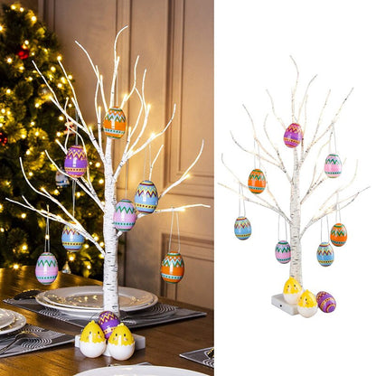 Light Up 24 LED Easter Twig Tree, 60cm by HitMyNeed