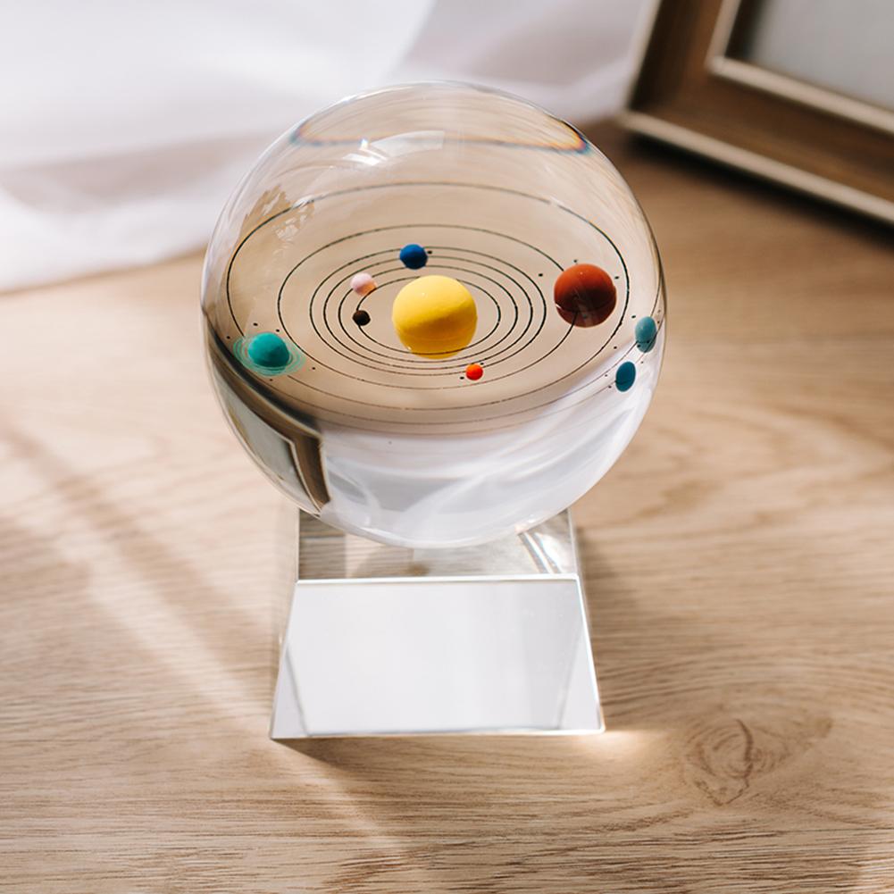 Light Up 3D Solar System Crystal Ball Lamp by HitMyNeed