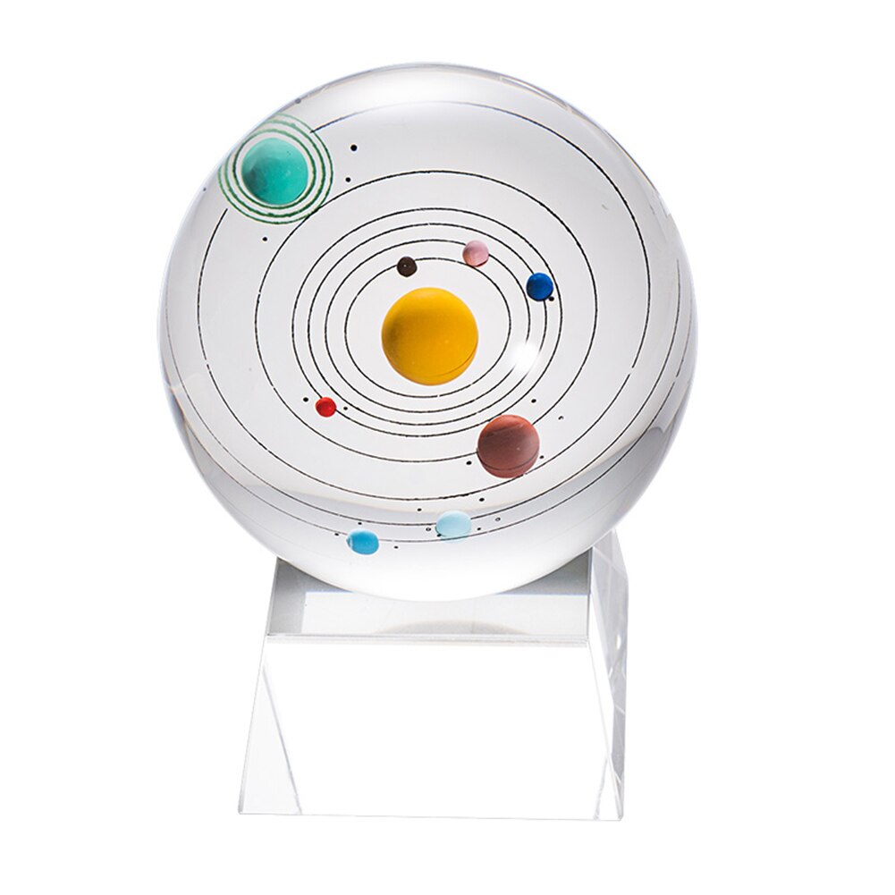 Light Up 3D Solar System Crystal Ball Lamp by HitMyNeed