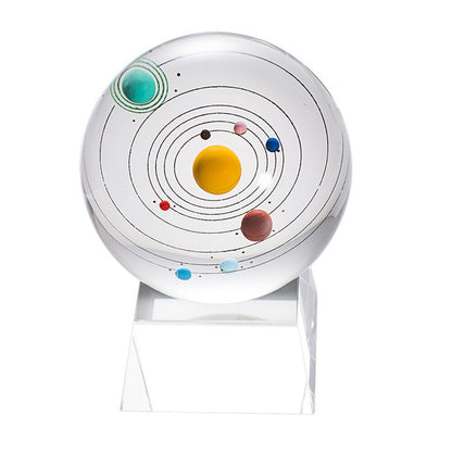 Light Up 3D Solar System Crystal Ball Lamp by HitMyNeed