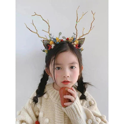 Light-Up Antler Forest Fairy Christmas Headband style11 by HitMyNeed
