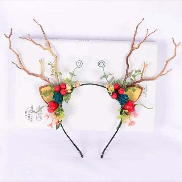 Light-Up Antler Forest Fairy Christmas Headband style15 by HitMyNeed