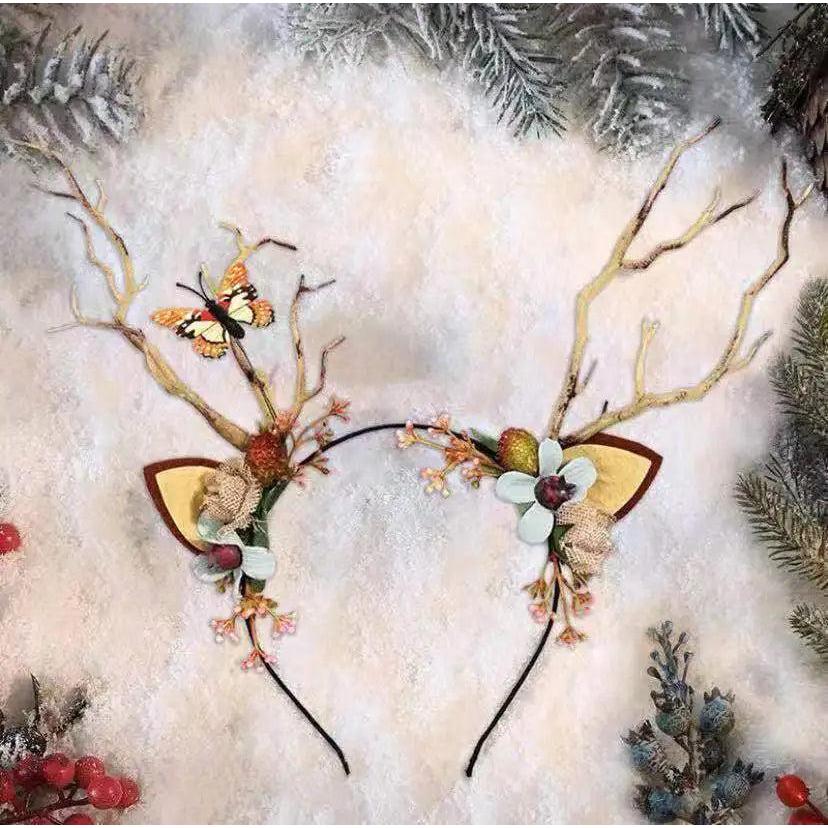 Light-Up Antler Forest Fairy Christmas Headband style17 by HitMyNeed