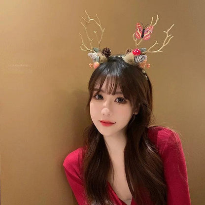 Light-Up Antler Forest Fairy Christmas Headband style22 by HitMyNeed
