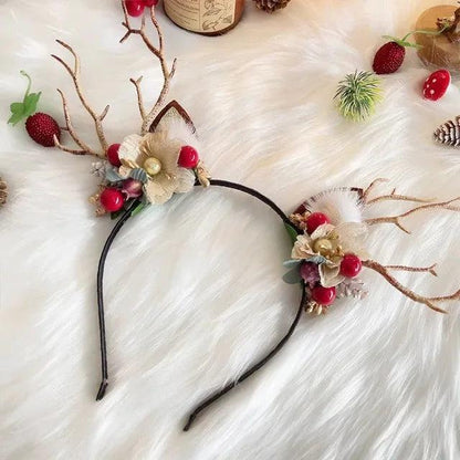 Light-Up Antler Forest Fairy Christmas Headband style24 by HitMyNeed