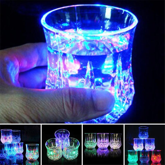 Light Up LED Bar Cup with Liquid Activated Glow by HitMyNeed