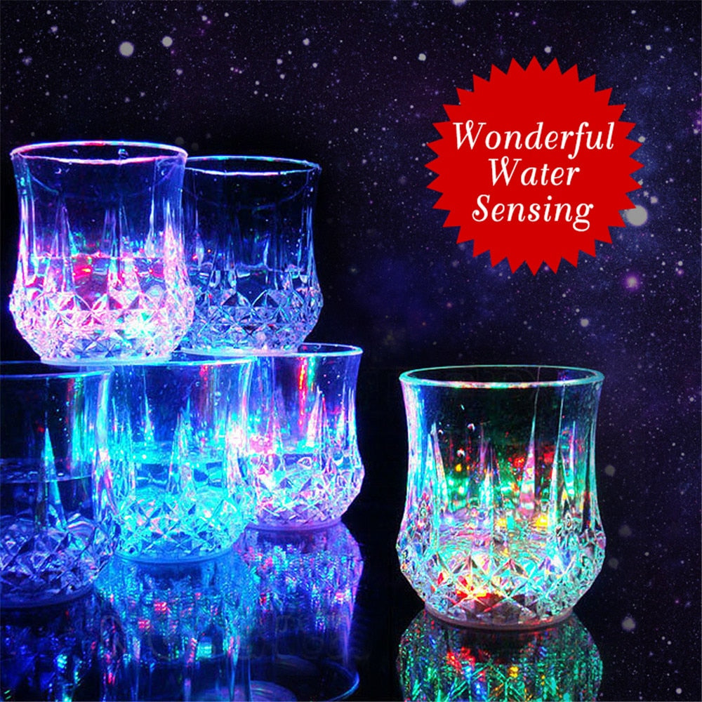 Light Up LED Bar Cup with Liquid Activated Glow by HitMyNeed