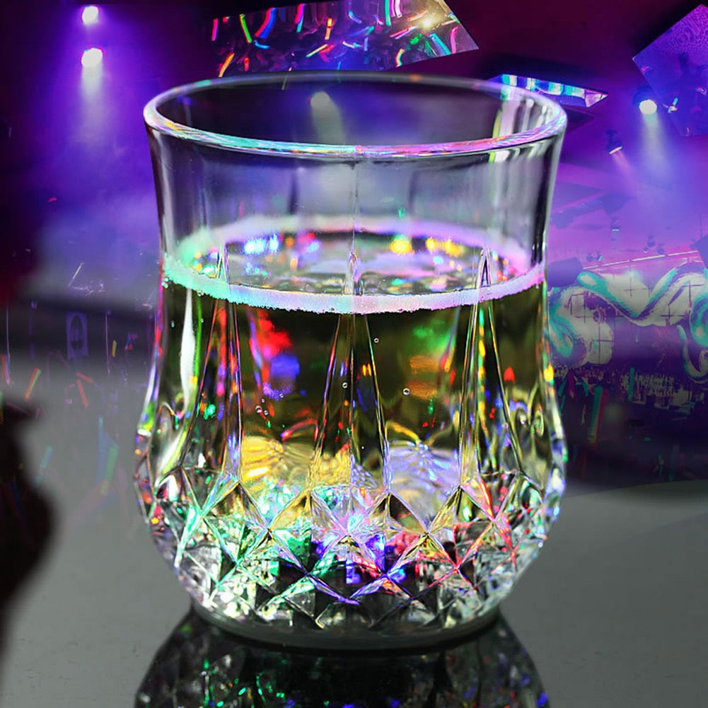 Light Up LED Bar Cup with Liquid Activated Glow by HitMyNeed