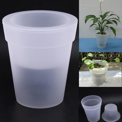 Light Up LED Solar Plant Pot for Indoor & Outdoor by HitMyNeed