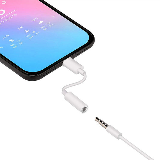 Lightning to 3.5mm Earphone Adapter for iPhone by HitMyNeed