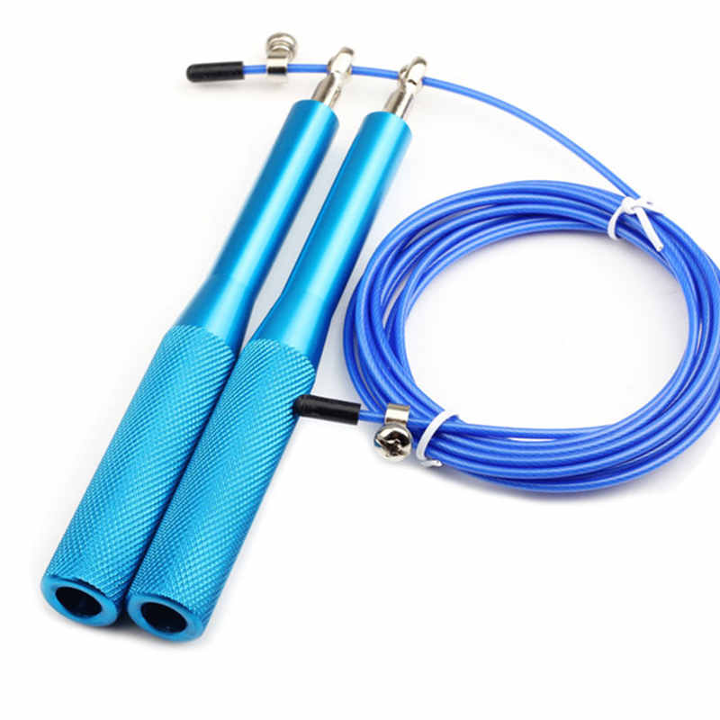 Lightweight Adjustable Crossfit Speed Rope blue by HitMyNeed