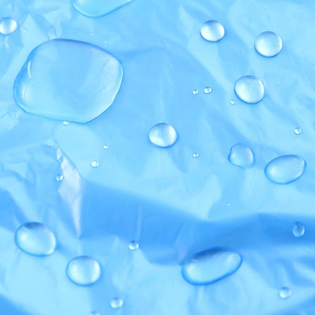 Lightweight Disposable Plastic Raincoat by HitMyNeed