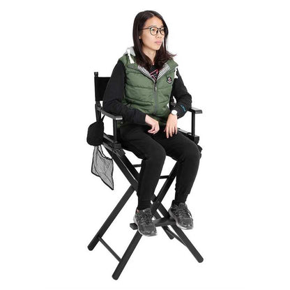 Lightweight Folding Makeup Chair with Storage by HitMyNeed