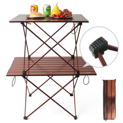 Lightweight Folding Portable Camping Table Desk by HitMyNeed