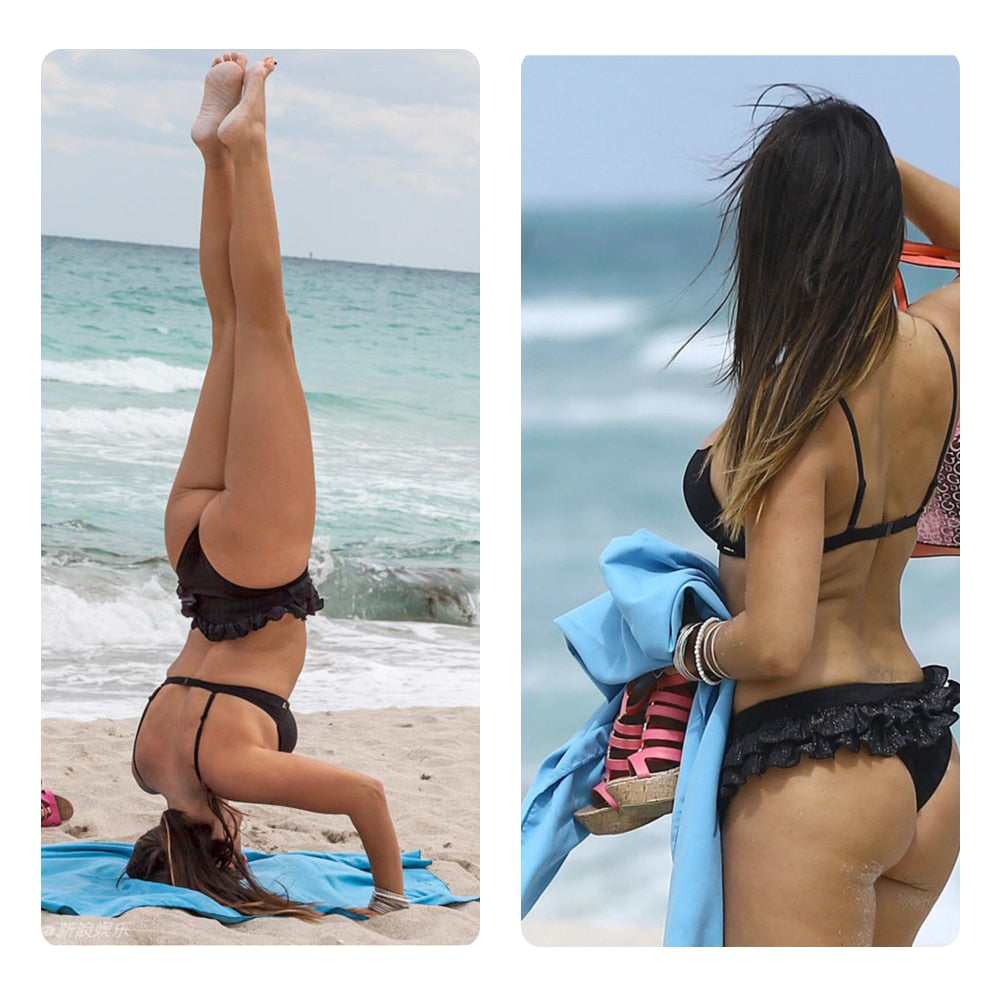 Lightweight Microfiber Beach Towel with Mesh Bag by HitMyNeed