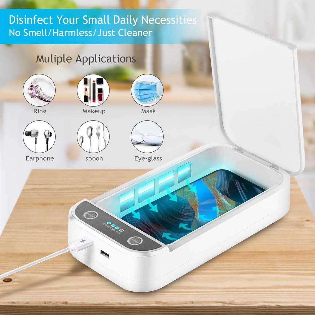 Lightweight Portable UV Sanitizer Box by HitMyNeed