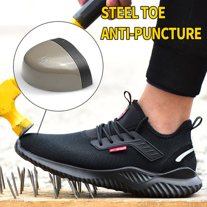 Lightweight Steel Toe Work Safety Sneakers by HitMyNeed