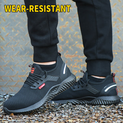 Lightweight Steel Toe Work Safety Sneakers by HitMyNeed