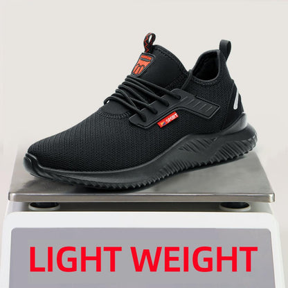Lightweight Steel Toe Work Safety Sneakers by HitMyNeed