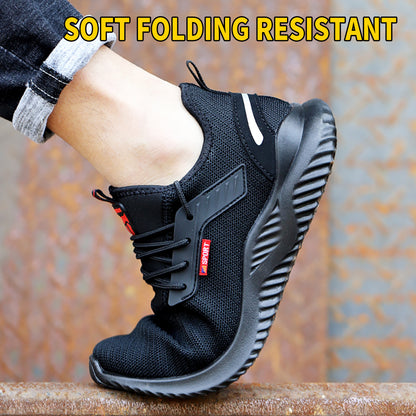 Lightweight Steel Toe Work Safety Sneakers by HitMyNeed