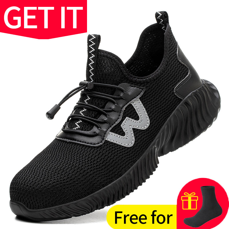 Lightweight Steel Toe Work Safety Sneakers 911-work-shoes 36 by HitMyNeed