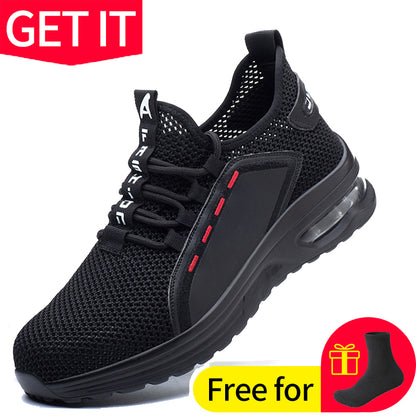 Lightweight Steel Toe Work Safety Sneakers w032-work-shoes 36 by HitMyNeed