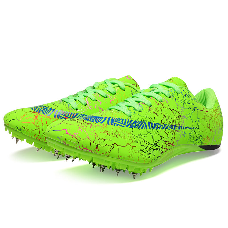 Lightweight Track & Field Sprint Spikes for Racing green 45 by HitMyNeed