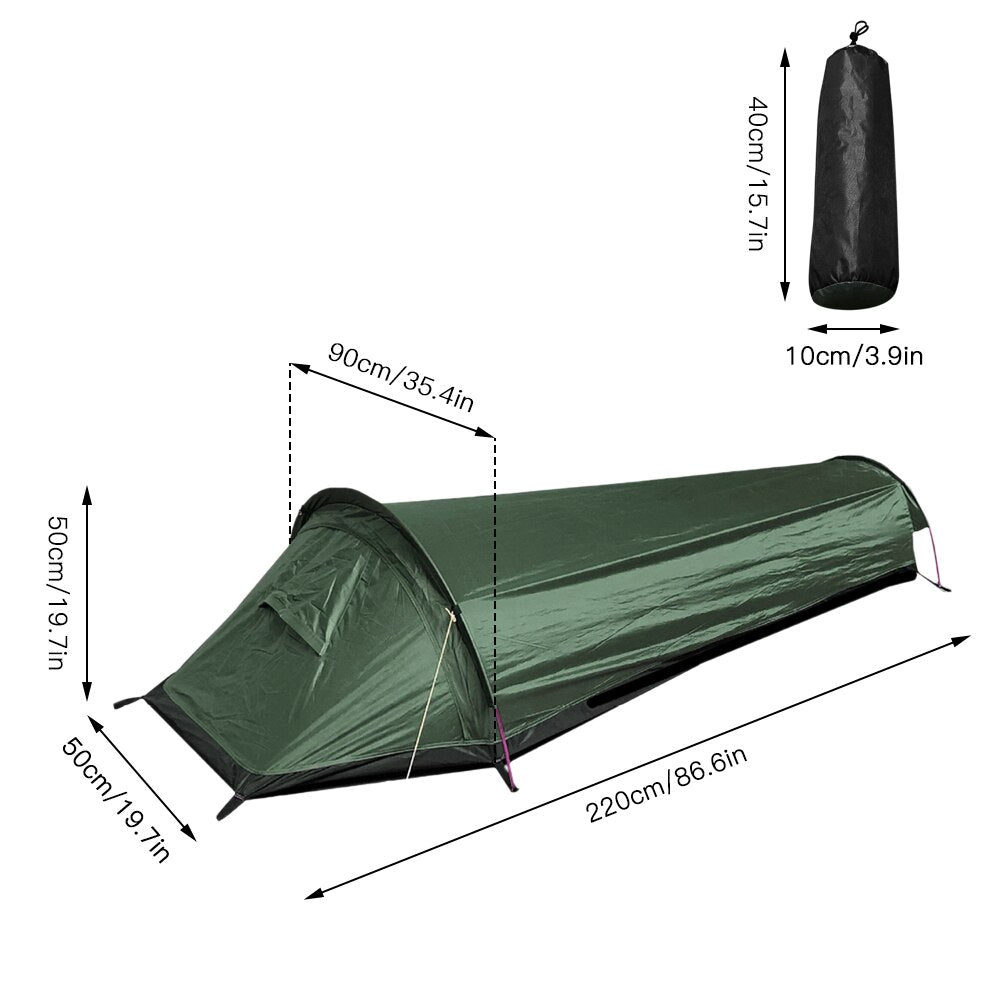 Lightweight Waterproof 1 Person Camping Tent by HitMyNeed