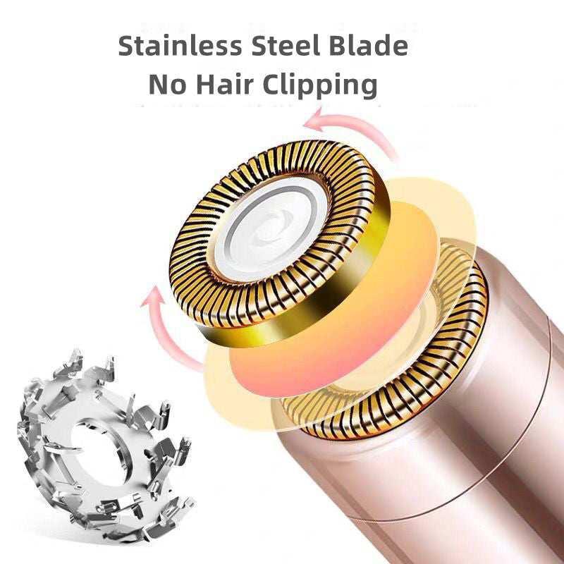 Lipstick-Style Electric Facial & Eyebrow Trimmer by HitMyNeed